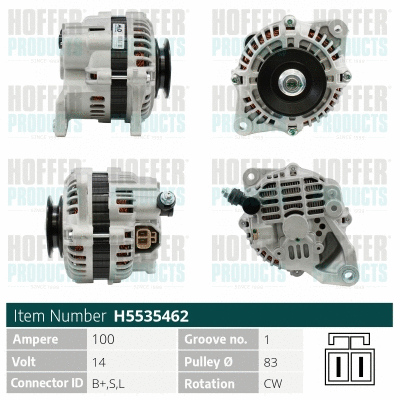 Alternator (WG2196990)