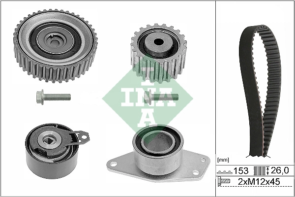 Timing Belt Kit (WG1251417)