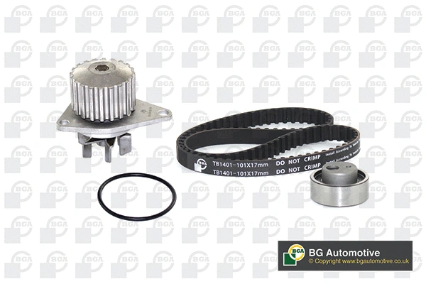 Water Pump & Timing Belt Kit (WG1487938)
