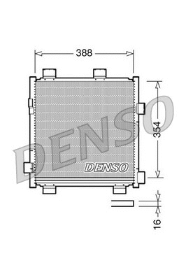 Condenser, air conditioning (WG1917549)