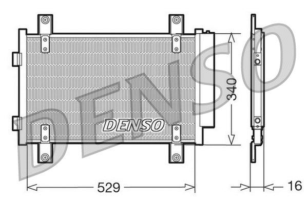 Condenser, air conditioning (WG1917184)