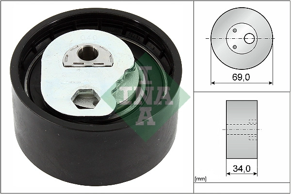 Tensioner Pulley, timing belt (WG2101383)