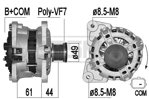 Alternator (WG2011443)