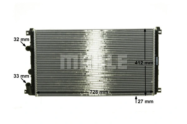 Radiator, engine cooling