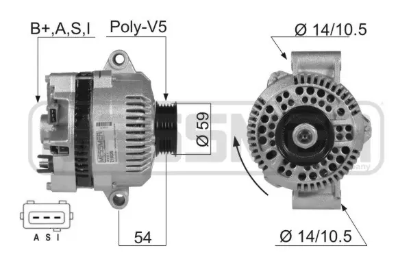 Alternator (WG2011556)