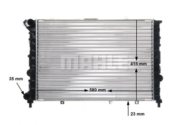 Radiator, engine cooling
