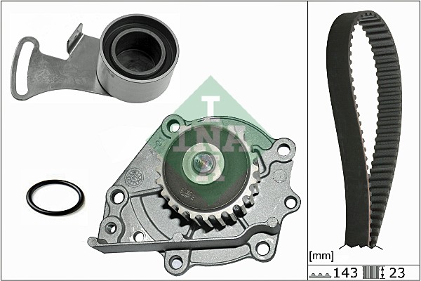 Water Pump & Timing Belt Kit (WG1710021)