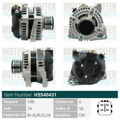Alternator (WG2197029)