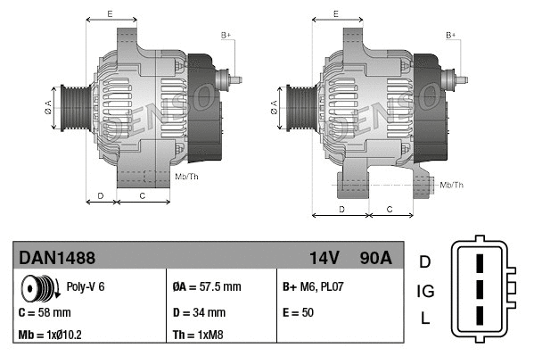 Alternator (WG2072041)