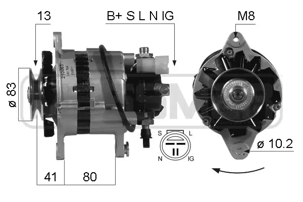 Alternator (WG2011591)