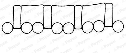 Gasket, intake manifold (WG1181944)