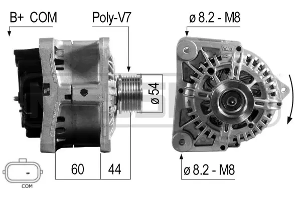 Alternator (WG2012167)