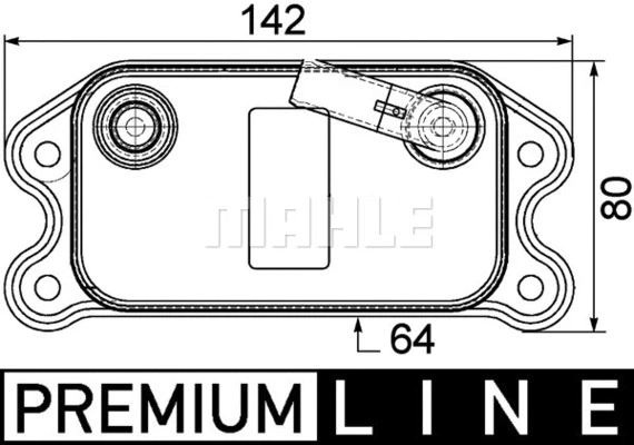 Oil Cooler, engine oil