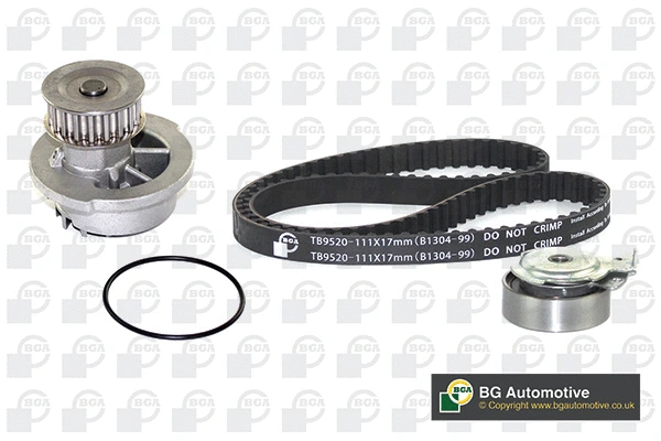 Water Pump & Timing Belt Kit (WG1488082)
