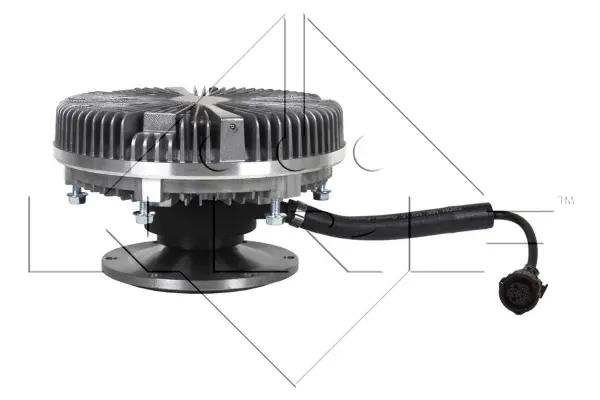 Clutch, radiator fan