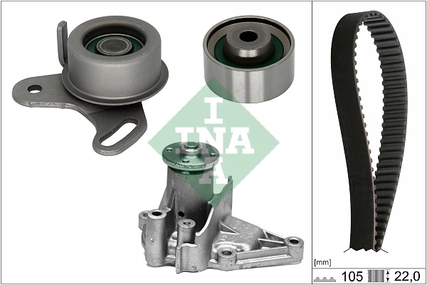 Water Pump & Timing Belt Kit (WG2101381)