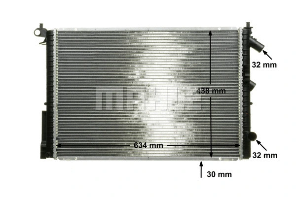 Radiator, engine cooling