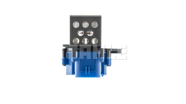 Series resistor, electric motor (radiator fan)