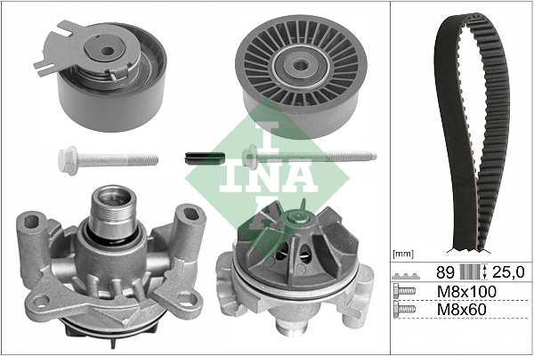 Water Pump & Timing Belt Kit (WG2202794)