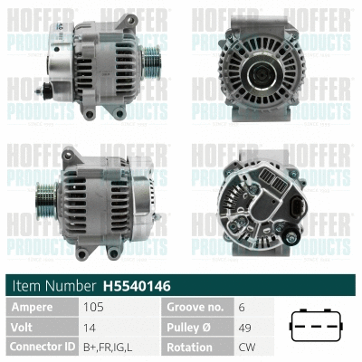 Alternator (WG2197007)
