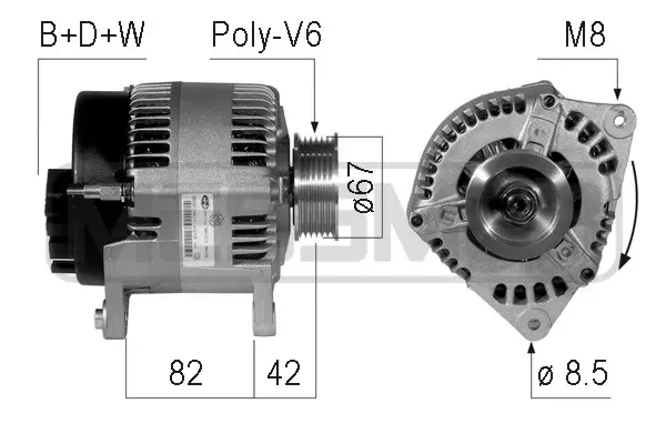 Alternator (WG2012237)