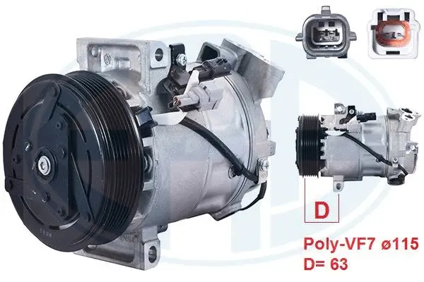 Compressor, air conditioning (WG2017228)