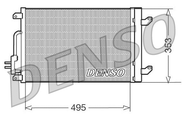 Condenser, air conditioning (WG1917262)