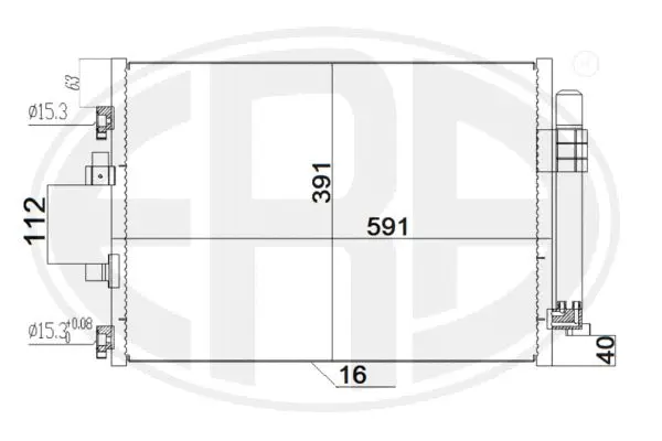 Condenser, air conditioning (WG2016787)
