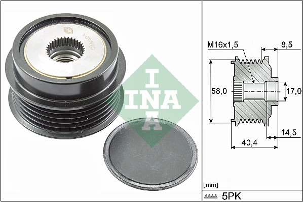 Alternator Freewheel Clutch (WG1710210)