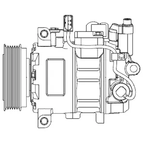Compressor, air conditioning (WG2039850)