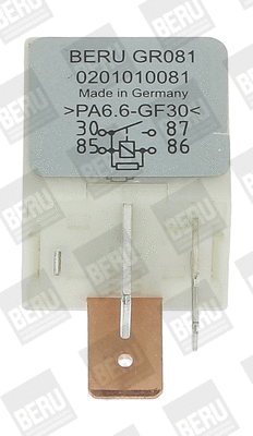 Relay, glow plug system