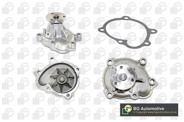 Water Pump, engine cooling (WG1489133)
