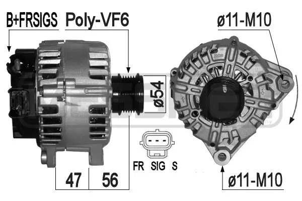Alternator (WG2011265)