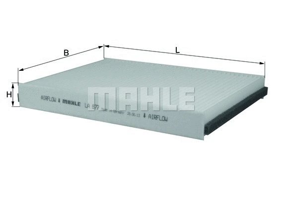 Filter, cabin air (WG1215536)