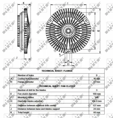 Clutch, radiator fan