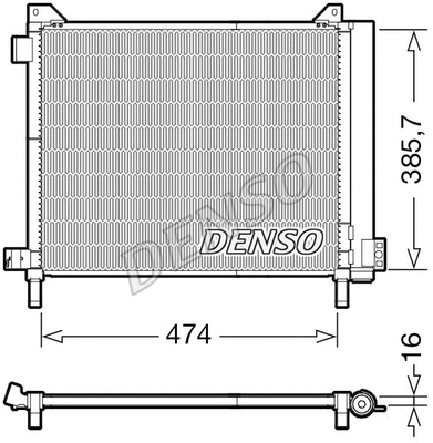 Condenser, air conditioning (WG2170001)