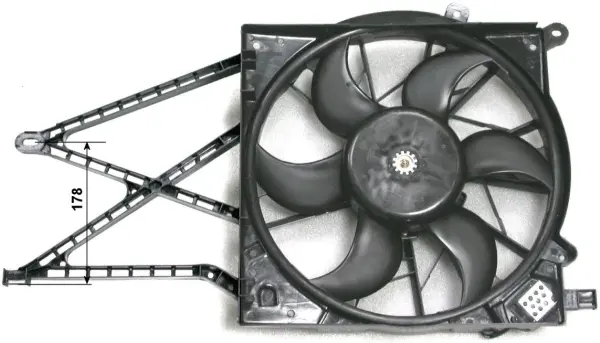Fan, engine cooling