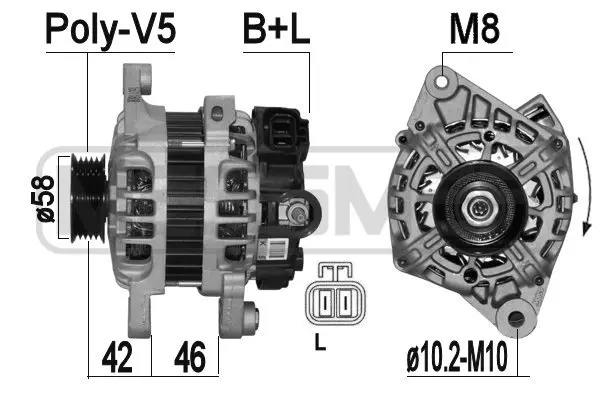 Alternator (WG2011273)