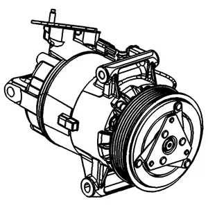 Compressor, air conditioning (WG2041328)