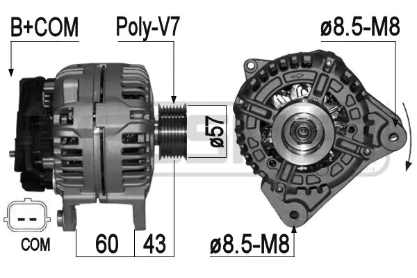 Alternator (WG2011051)