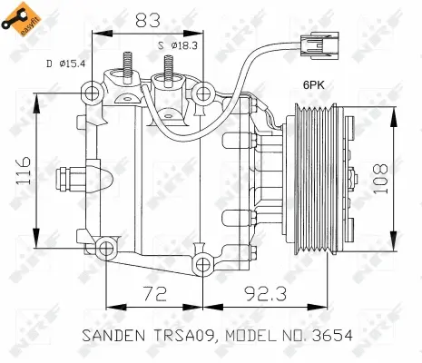 Compressor, air conditioning