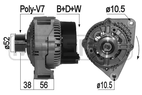 Alternator (WG2011045)