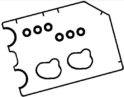 Gasket Set, cylinder head cover (WG1767349)