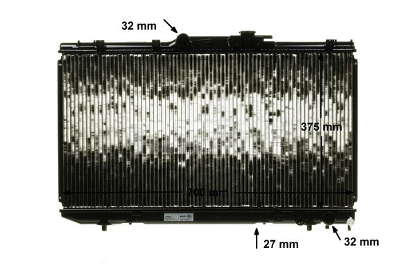 Radiator, engine cooling