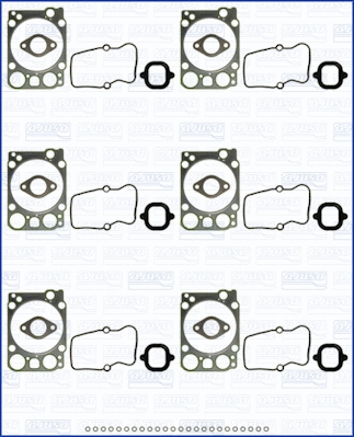 Gasket Kit, cylinder head (WG1167331)