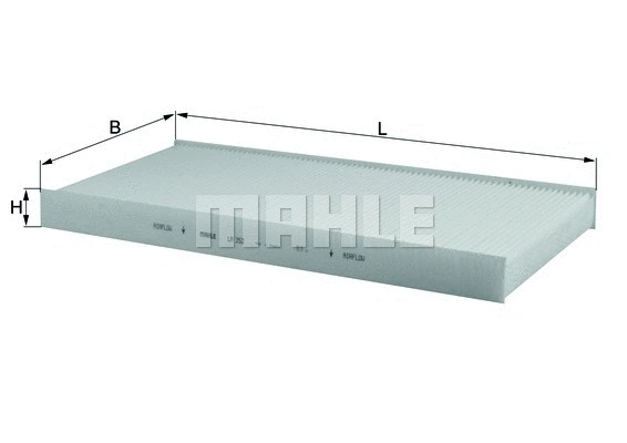 Filter, cabin air (WG1215326)