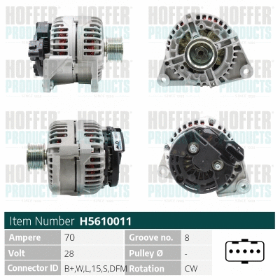 Alternator (WG2197054)
