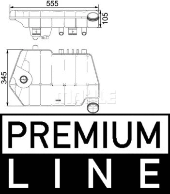 Expansion Tank, coolant (WG2184415)