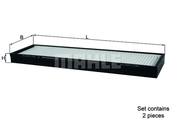 Filter, cabin air (WG1788822)