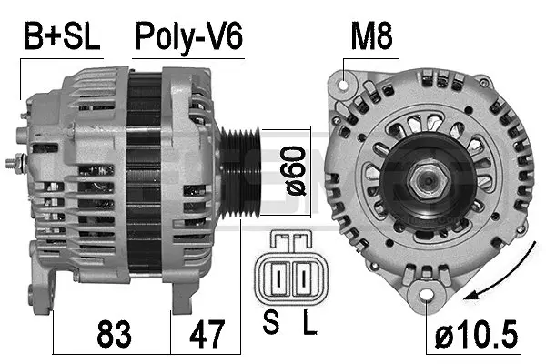Alternator (WG2011501)